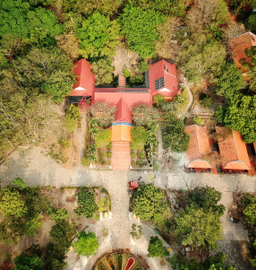 Thiền Viện Viên Không Chụp bằng Flycam