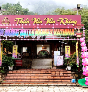 Chư Tăng Thiền Viện Viên Không hành Pavāraṇā (tự Tứ) Chiều Ngày Rằm Tháng 9 